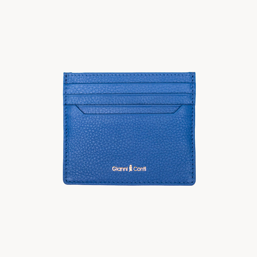 Gianni Cont Leather Credit Card Holder