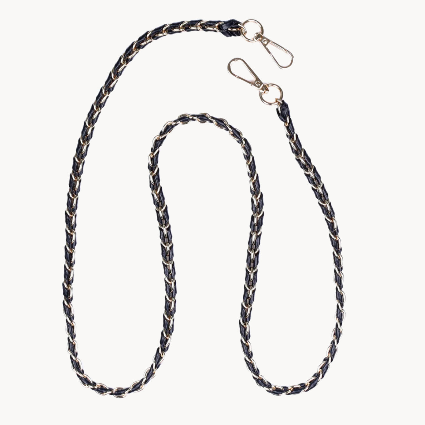 Pom Pom Chain Weave Strap