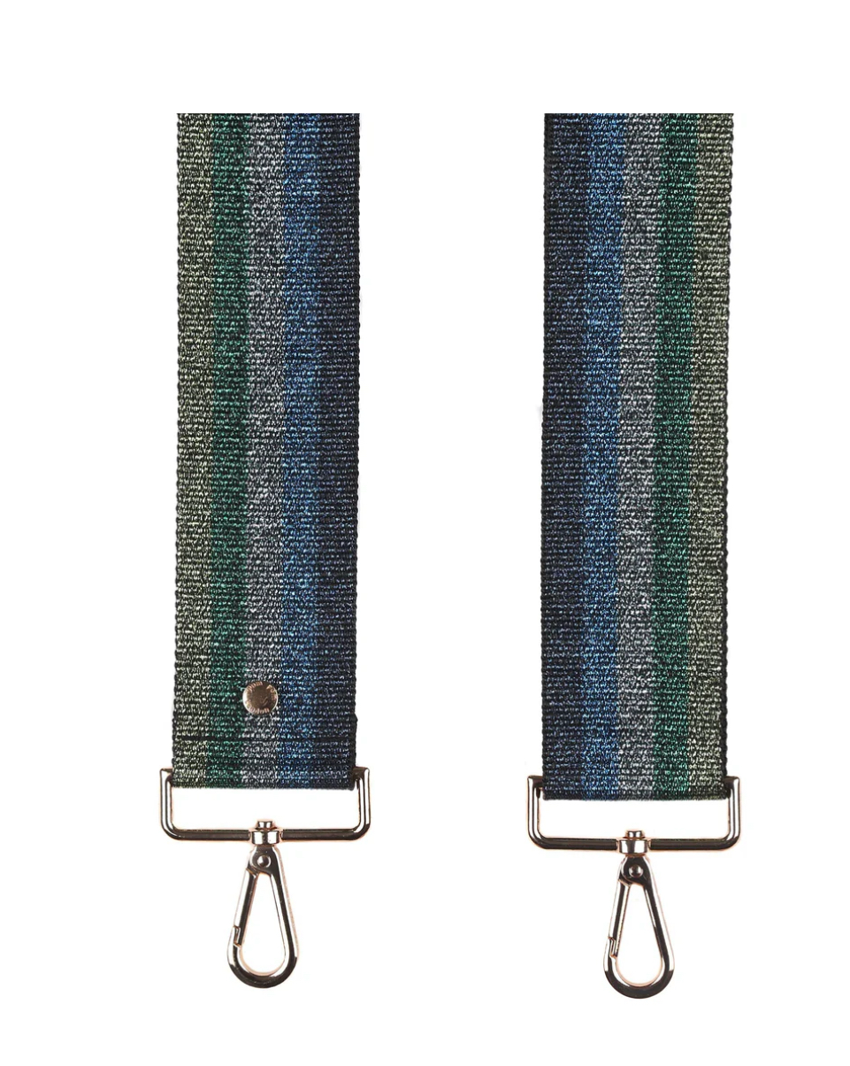 Green Pom Pom Fabric Straps