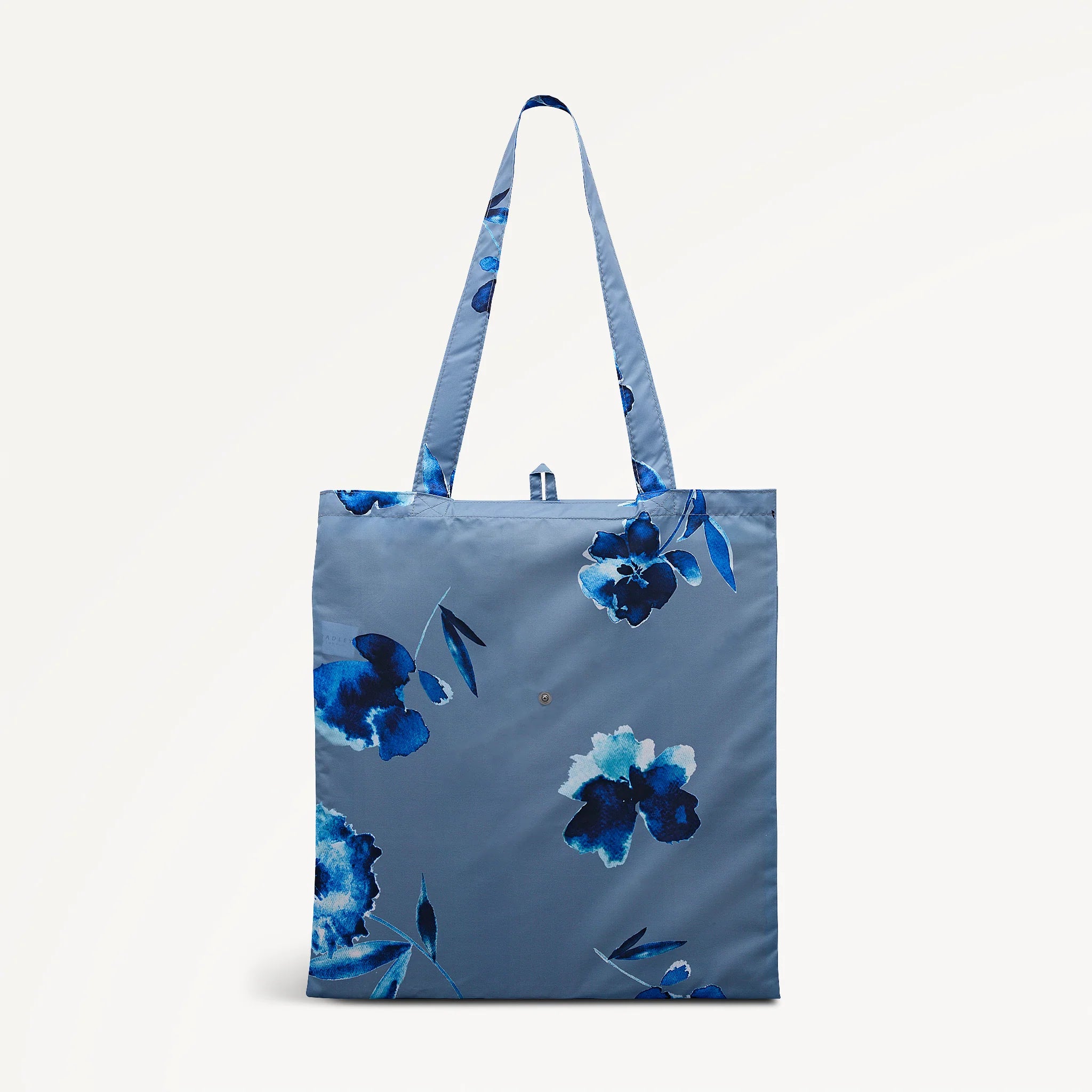 Radley Floral Foldaway Shopper – Denim Wash