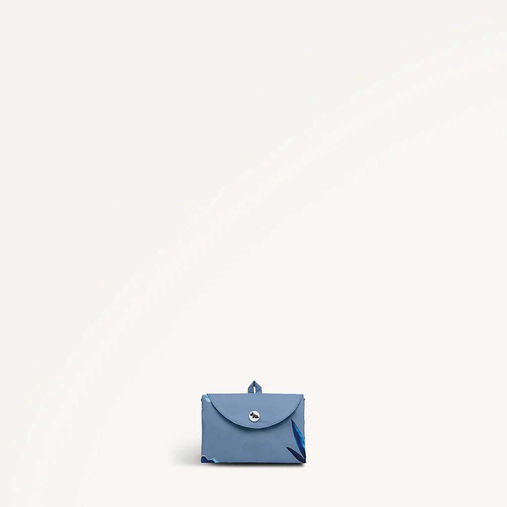 Radley Floral Foldaway Shopper – Denim Wash