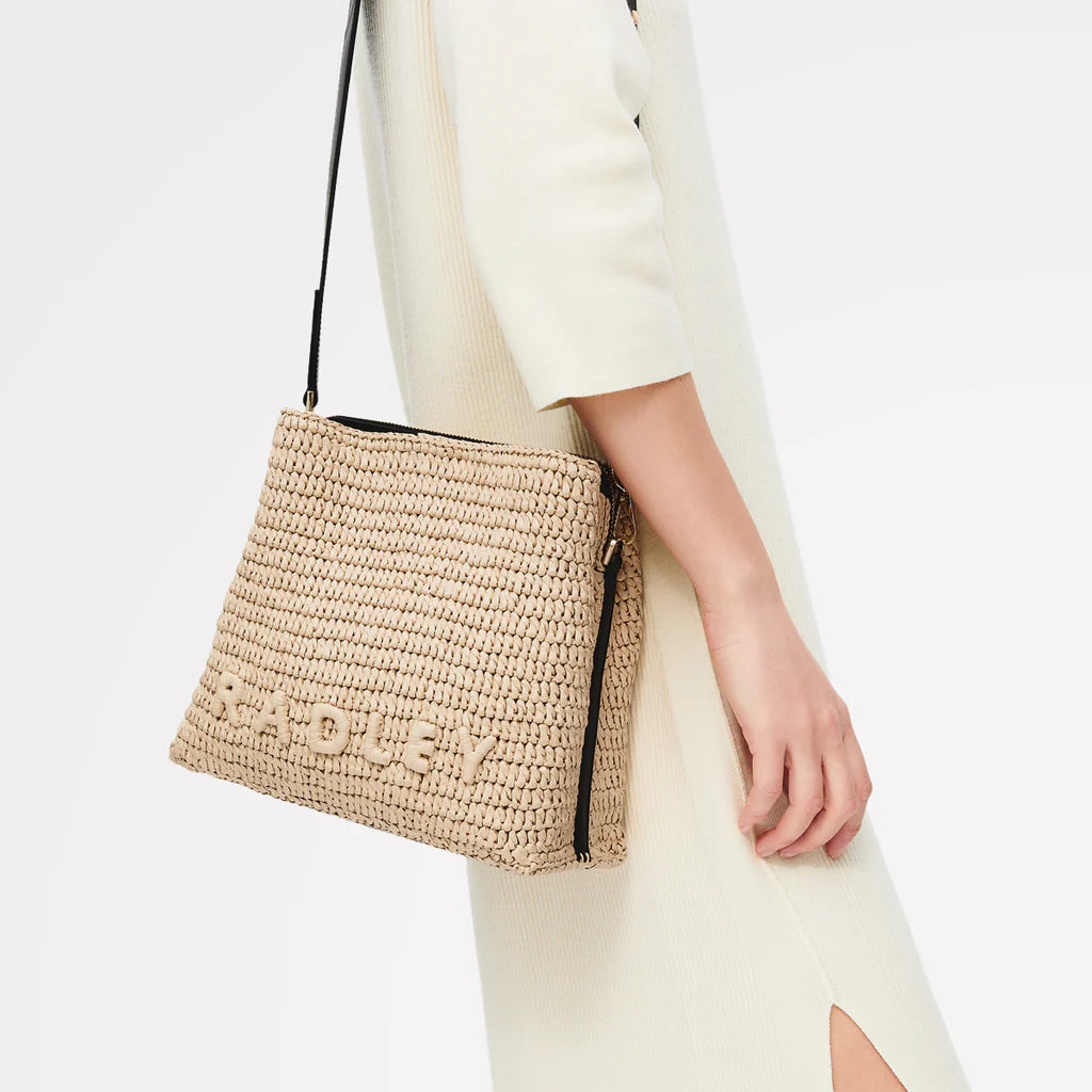 Radley Dukes Place Raffia Shoulder Bag