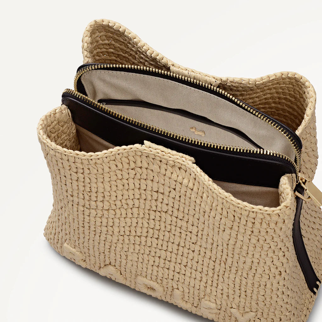 Radley Dukes Place Raffia Shoulder Bag