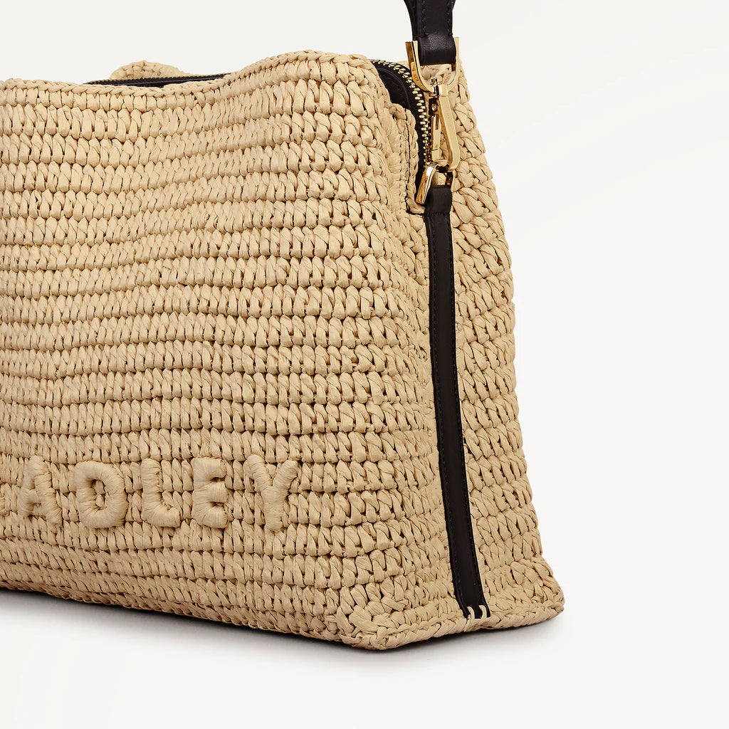 Radley Dukes Place Raffia Shoulder Bag
