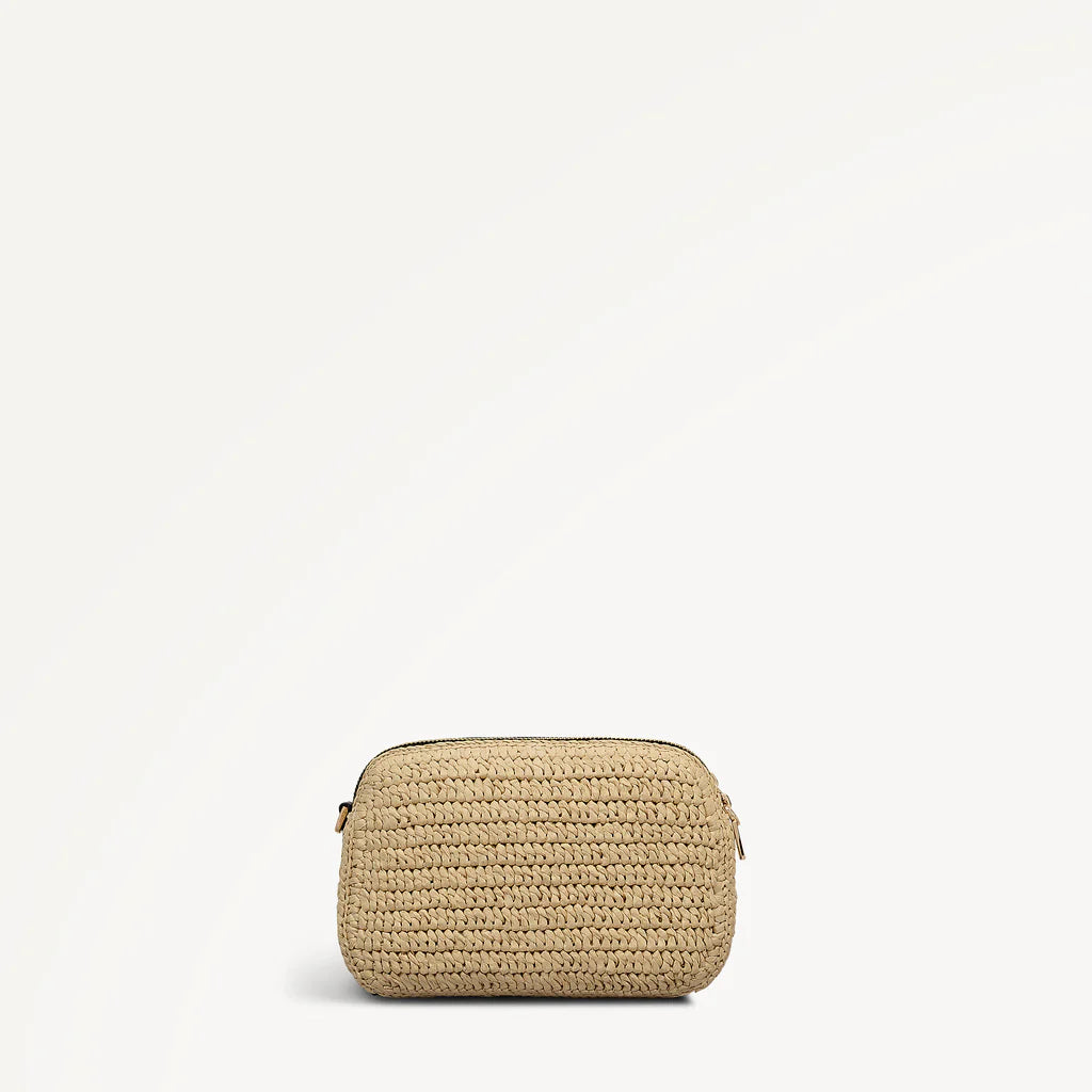 Radley Dukes Place Raffia Cross Body Bag