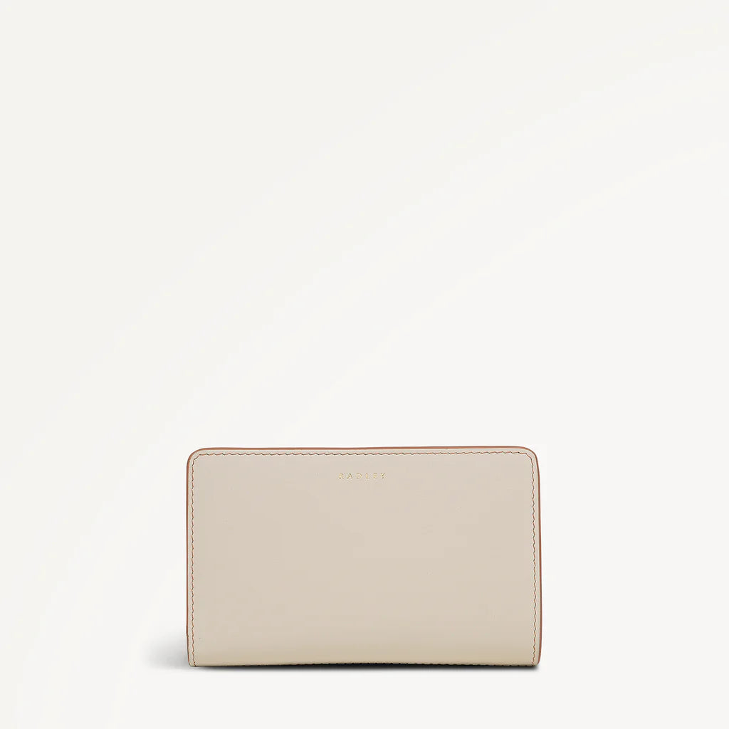 Radley Spring Blooms Raffia & Leather Medium Picture Purse