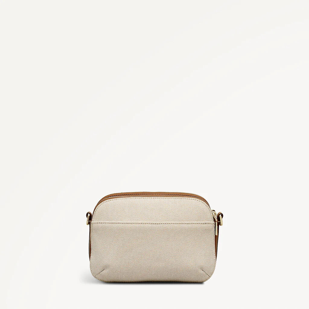 Radley Dukes Place Canvas and Leather Cross Body Bag