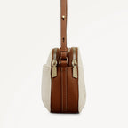 Radley Dukes Place Canvas and Leather Cross Body Bag