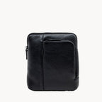 Gianni Conti Leather Bag with Canvas Strap - 1812280