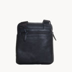 Gianni Conti Leather Bag with Canvas Strap - 1812280