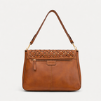 Gianni Conti Wovem Leather Medium Multiway Bag