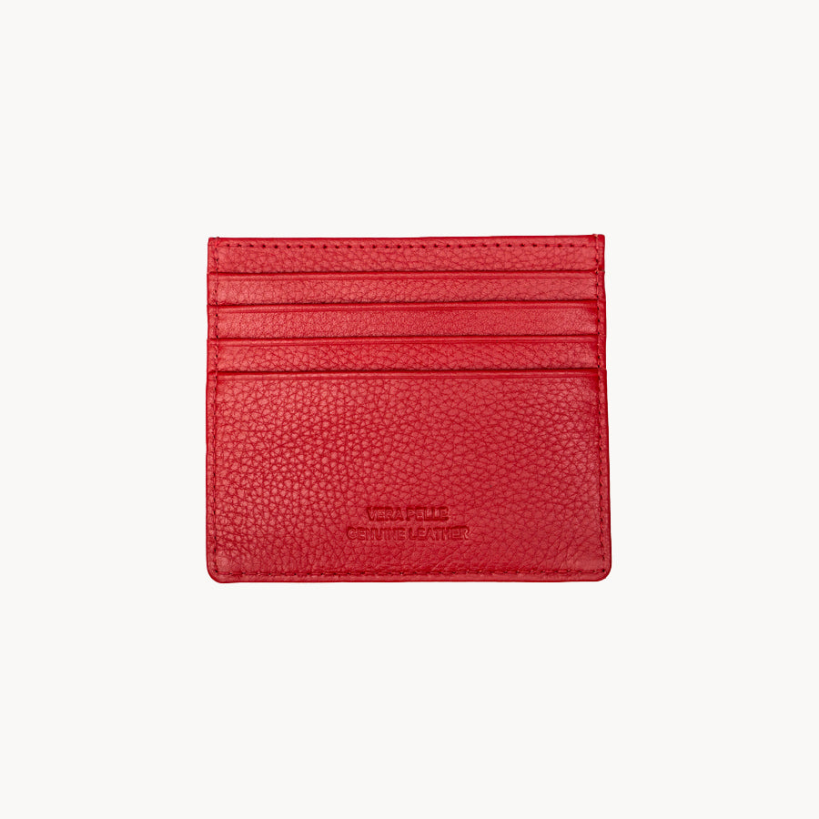 Gianni Cont Leather Credit Card Holder