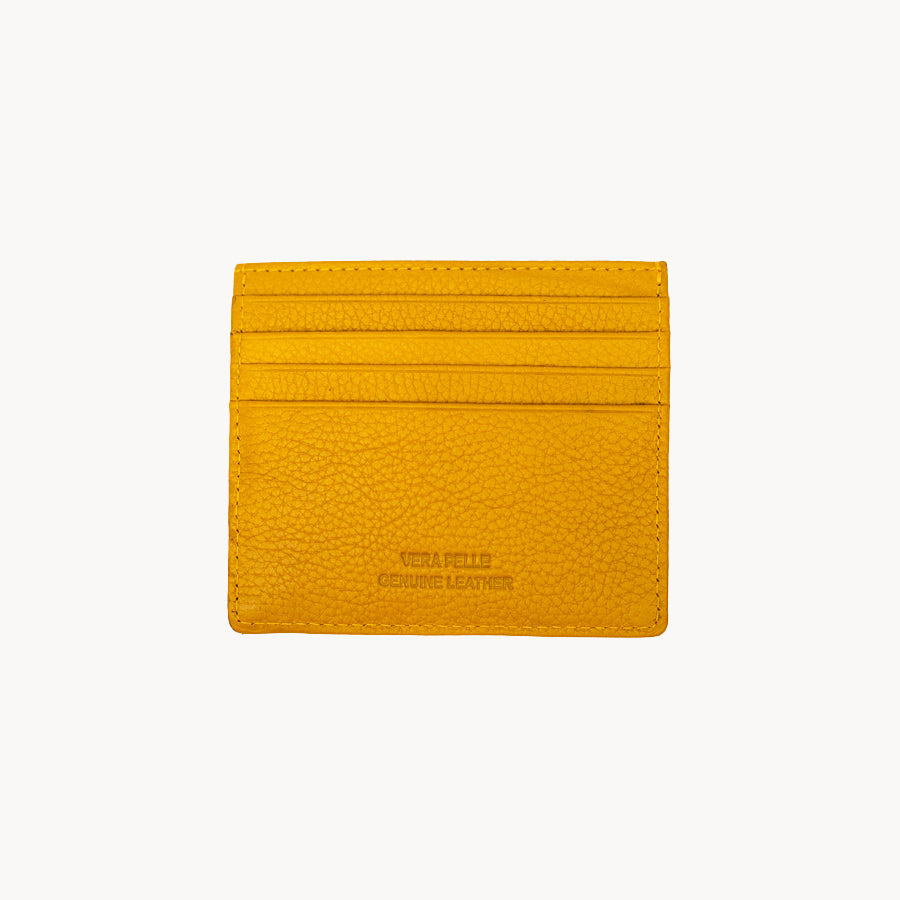 Gianni Cont Leather Credit Card Holder
