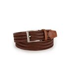 Brown leather belt
