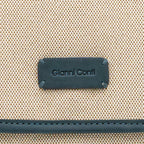 Gianni Conti Canvas & Leather Crossbody Bag