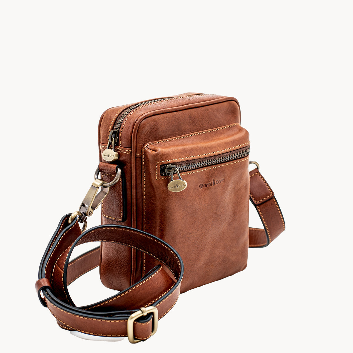 Gianni Conti Leather Bag - 912345