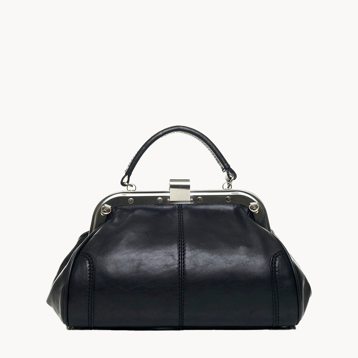 Gianni Conti Gladstone Style Leather Bag - Tan or Black 913317