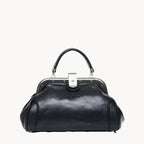 Gianni Conti Gladstone Style Leather Bag - Tan or Black 913317