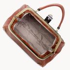 Gianni Conti Gladstone Style Leather Bag - Tan or Black 913317