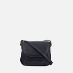 Gianni Conti Classic Leather Flap Crossbody Bag