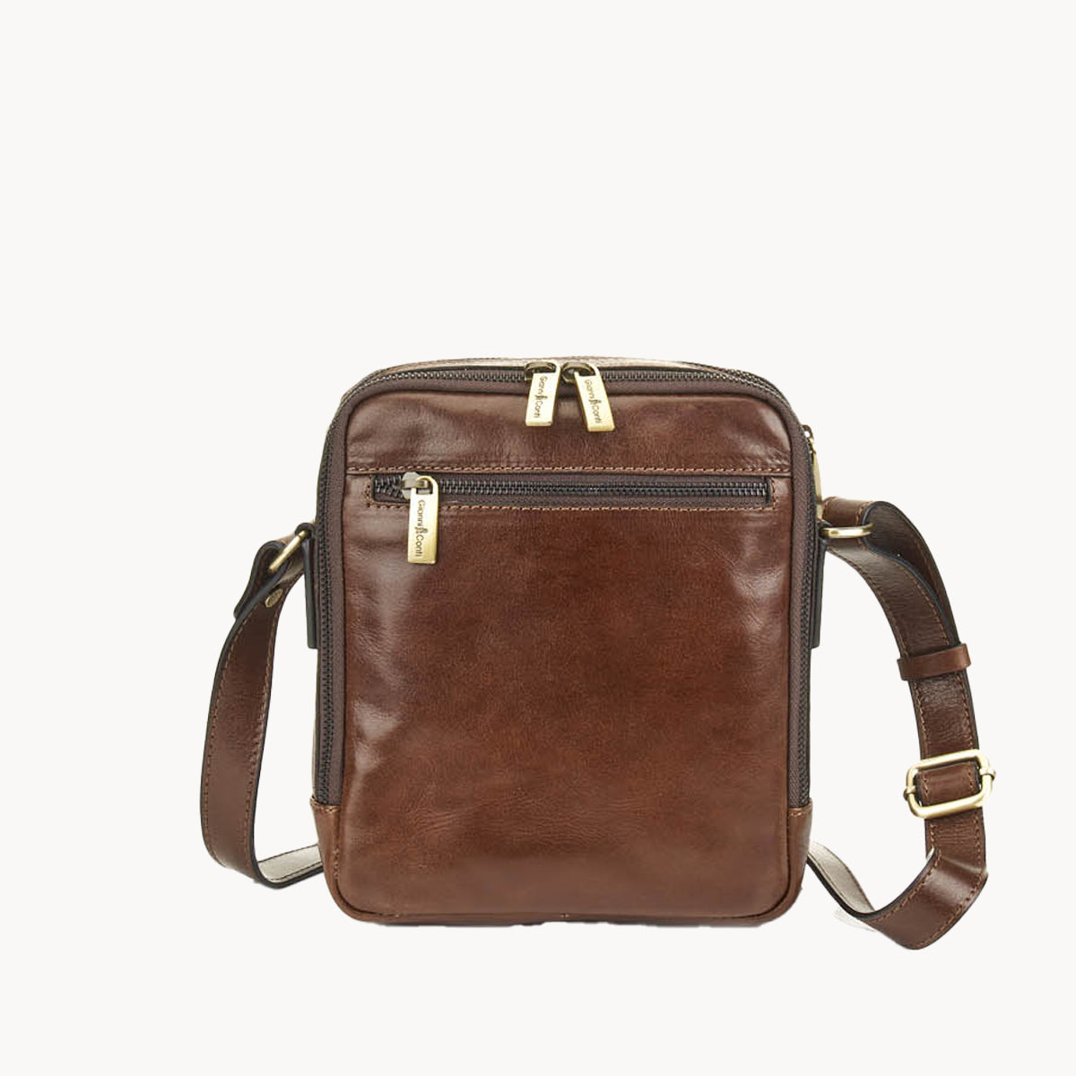 Gianni Conti Leather Crossbody  Bag - 9402312