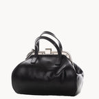 Gianni Conti Gladstone Style- Doctor's Leather Bag – Red or Black