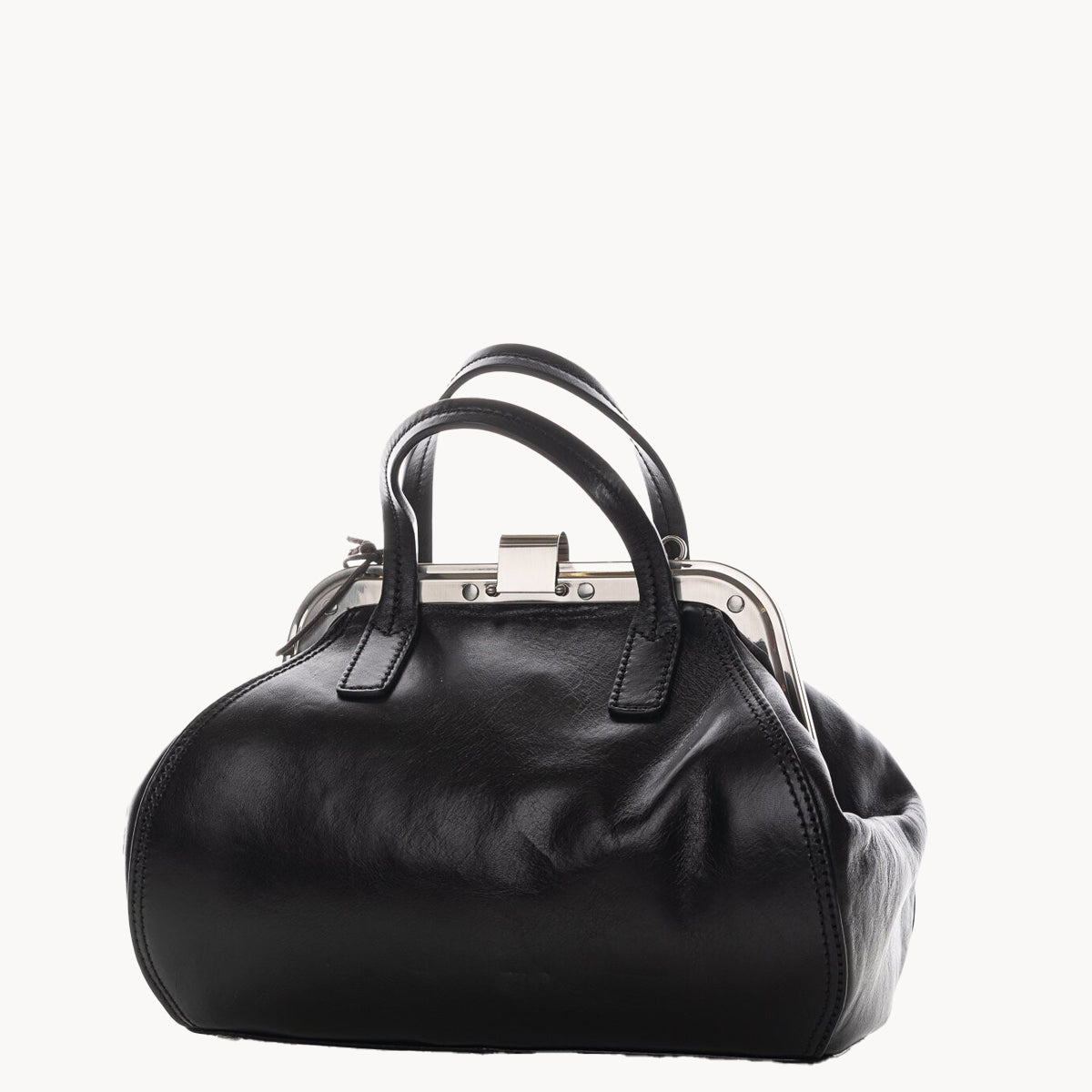 Gianni Conti Gladstone Style- Doctor's Leather Bag – Red or Black