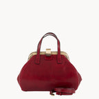 Gianni Conti Gladstone Style- Doctor's Leather Bag – Red or Black