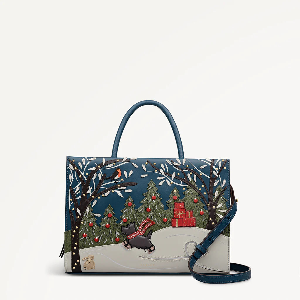 Radley Christmas Picture Bag - An Ice Day