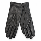 Women's Wool-Lined Leather Gloves