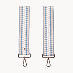 Blue Pom Pom Fabric Straps