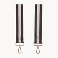 Gold and Bronze Pom Pom Fabric Straps