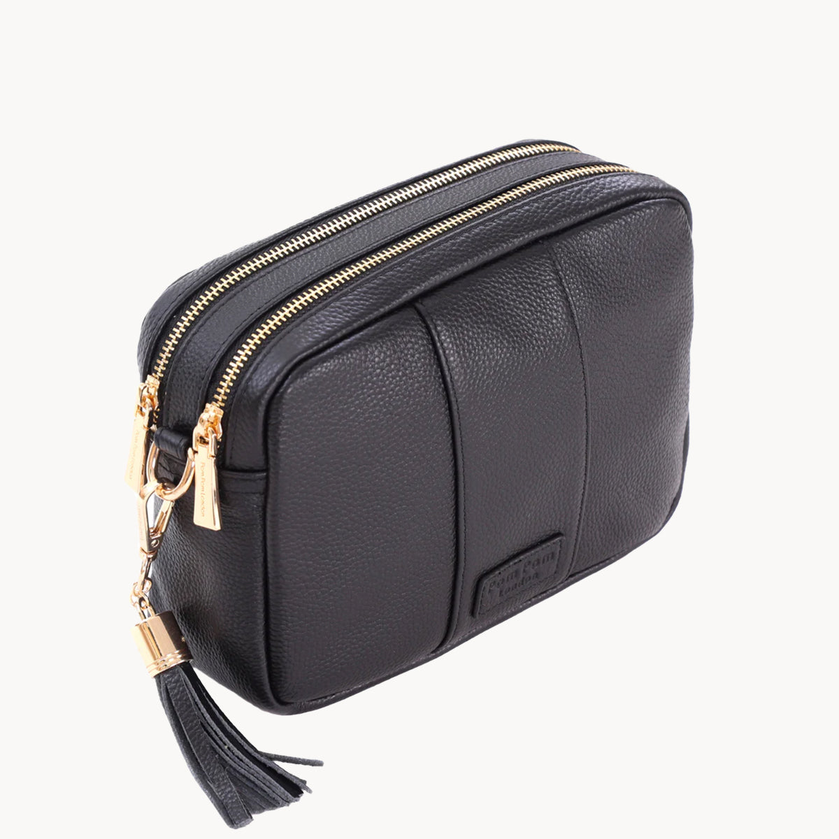 Pom Pom London City Duo Zip Crossbody Bag