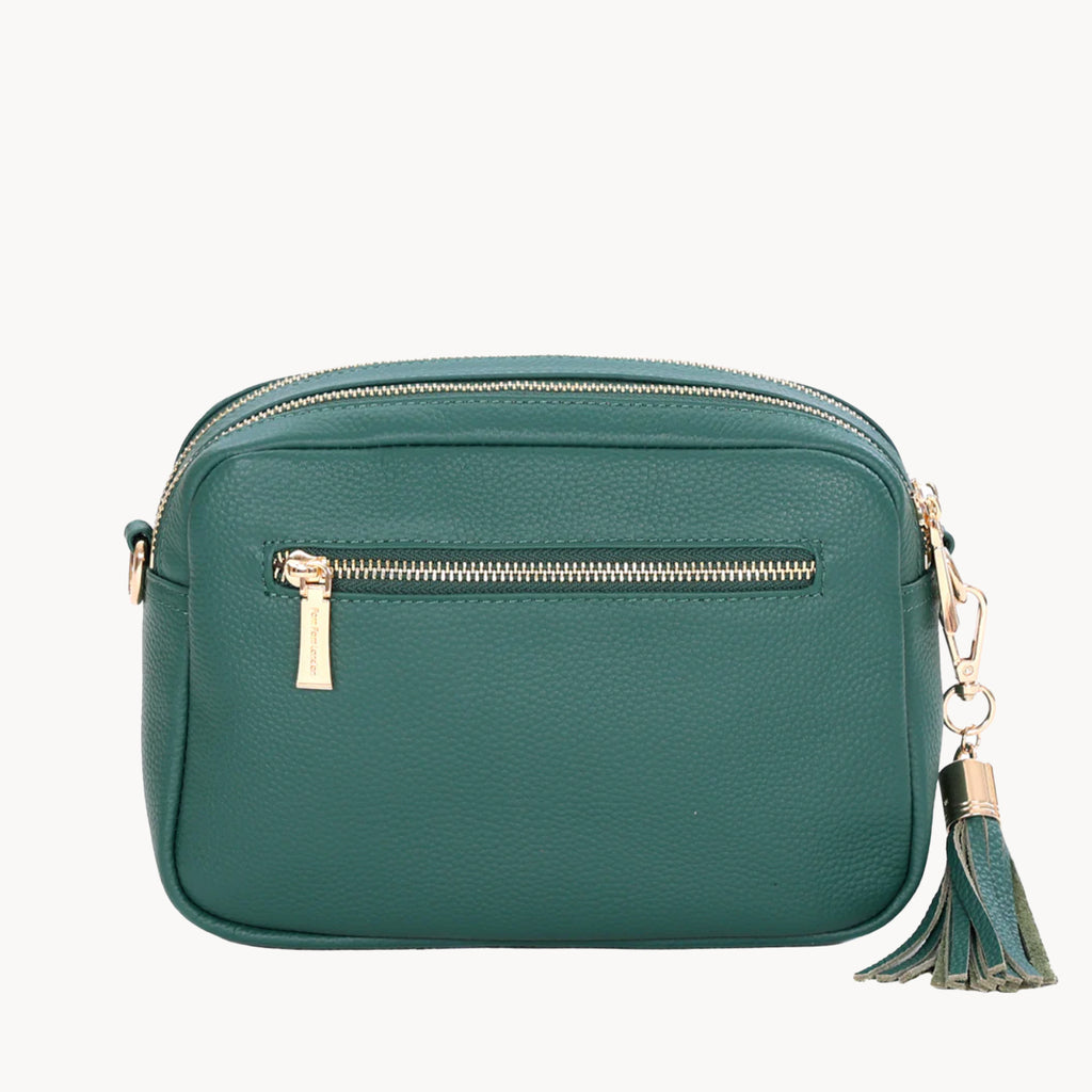 Pom Pom London City Duo Zip Crossbody Bag