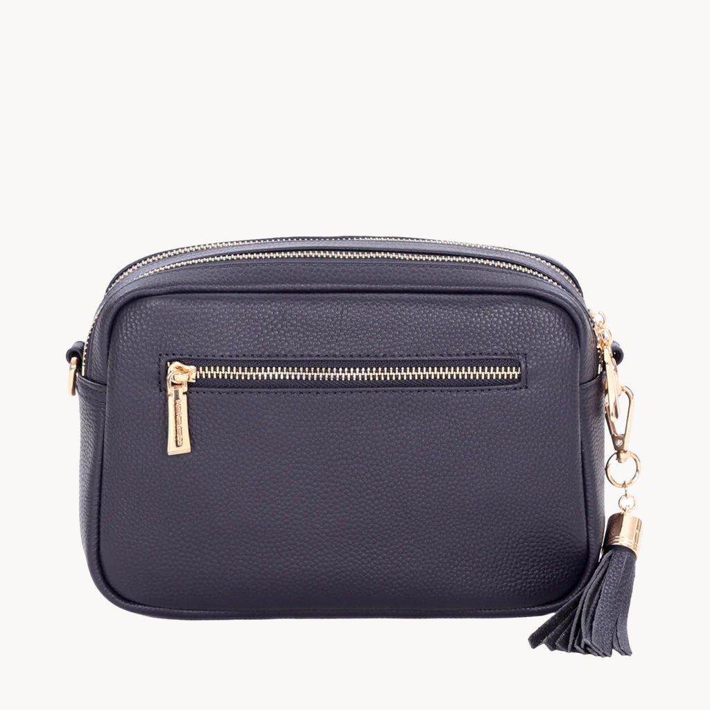 Pom Pom London City Duo Zip Crossbody Bag