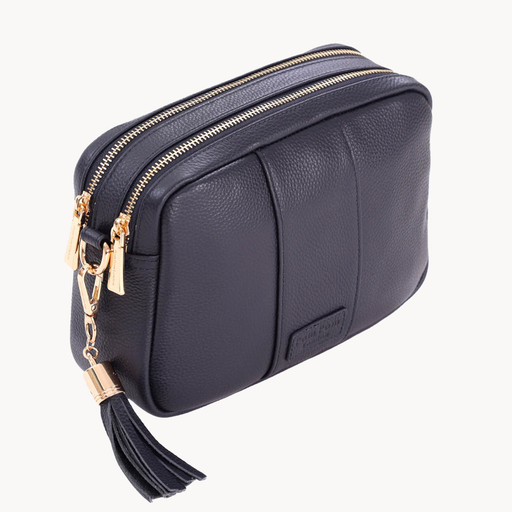 Pom Pom London City Duo Zip Crossbody Bag