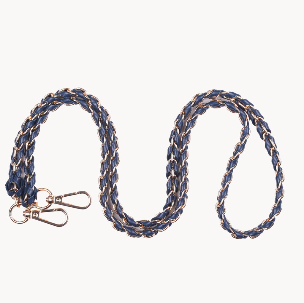 Pom Pom Chain Weave Strap
