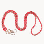 Pom Pom Chain Weave Strap