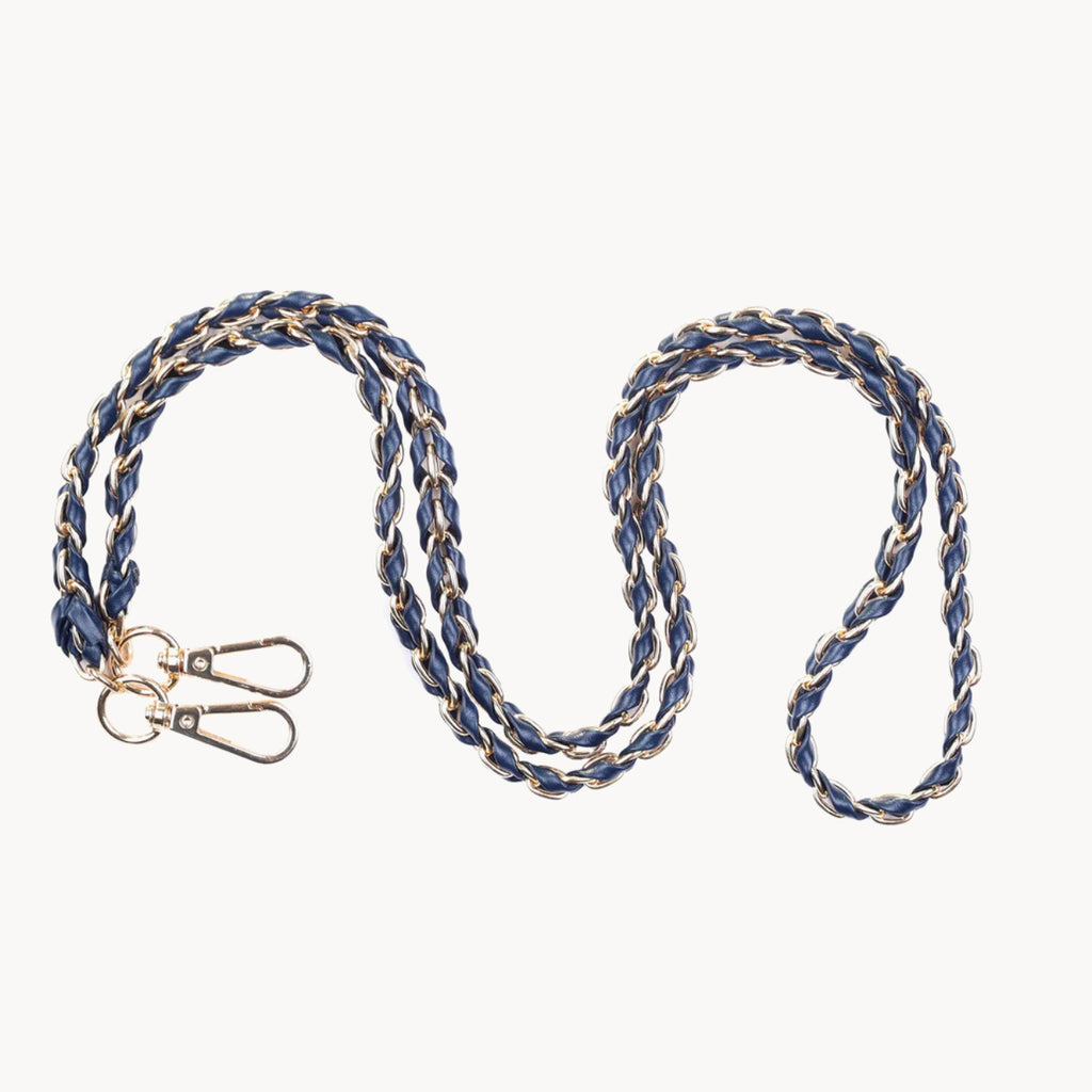 Pom Pom Chain Weave Strap