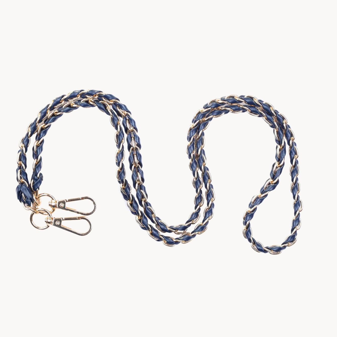 Pom Pom Chain Weave Strap