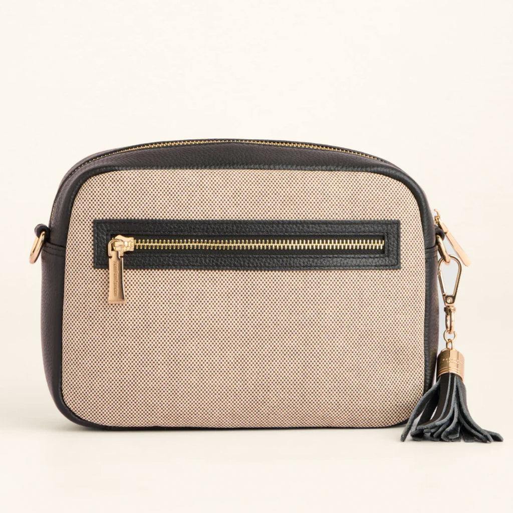 Pom Pom London City Crossbody Bag - Canvas