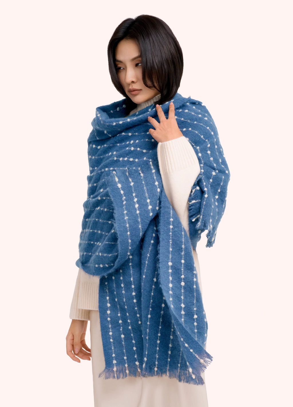 Powder Dakota Cosy Scarf – Navy