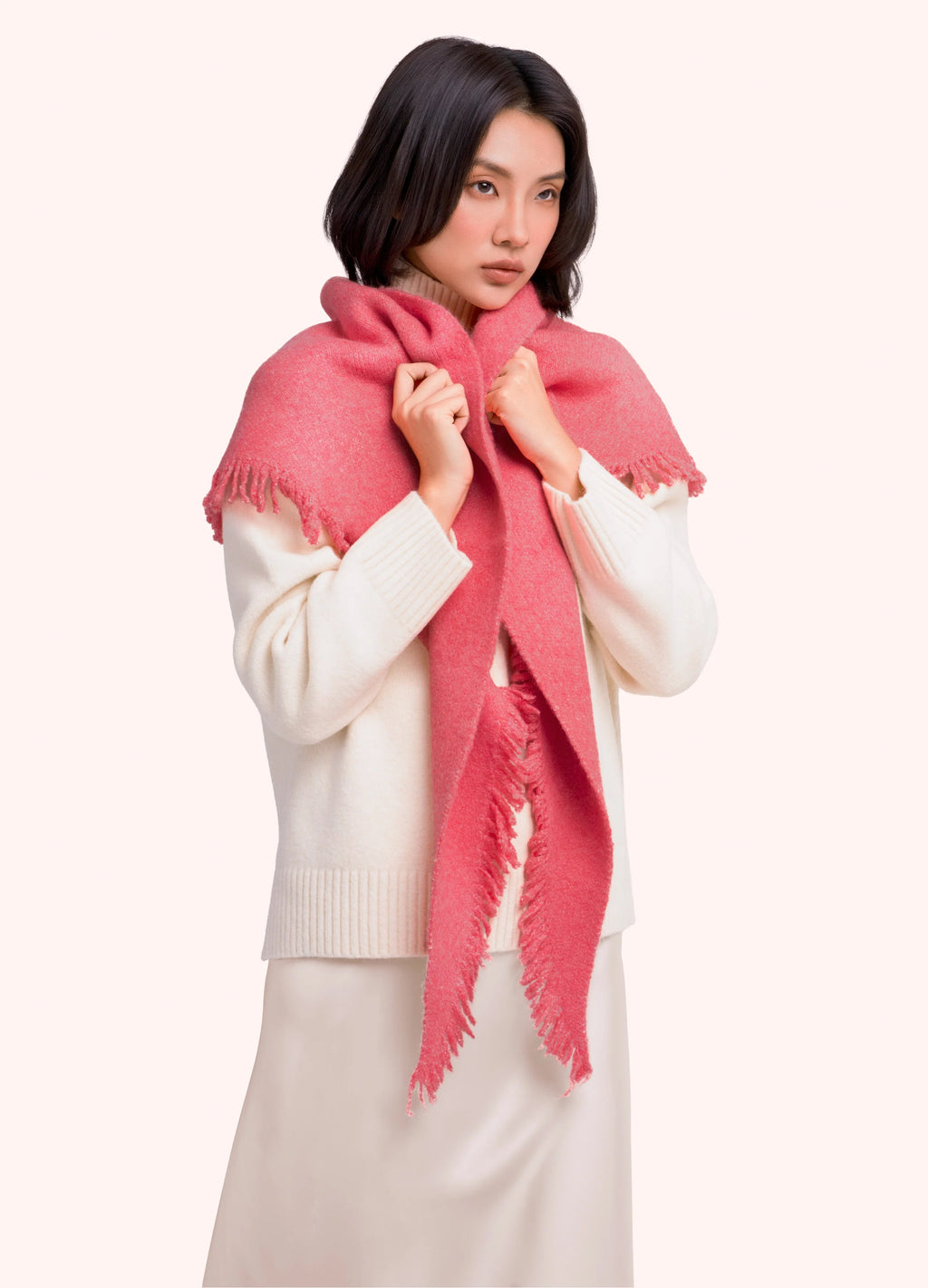 Powder Emily Scarf – Coral