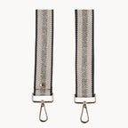 Gold and Bronze Pom Pom Fabric Straps