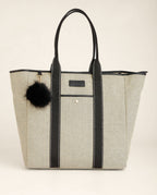 Pom Pom London - Lulworth Large Canvas Tote Bag