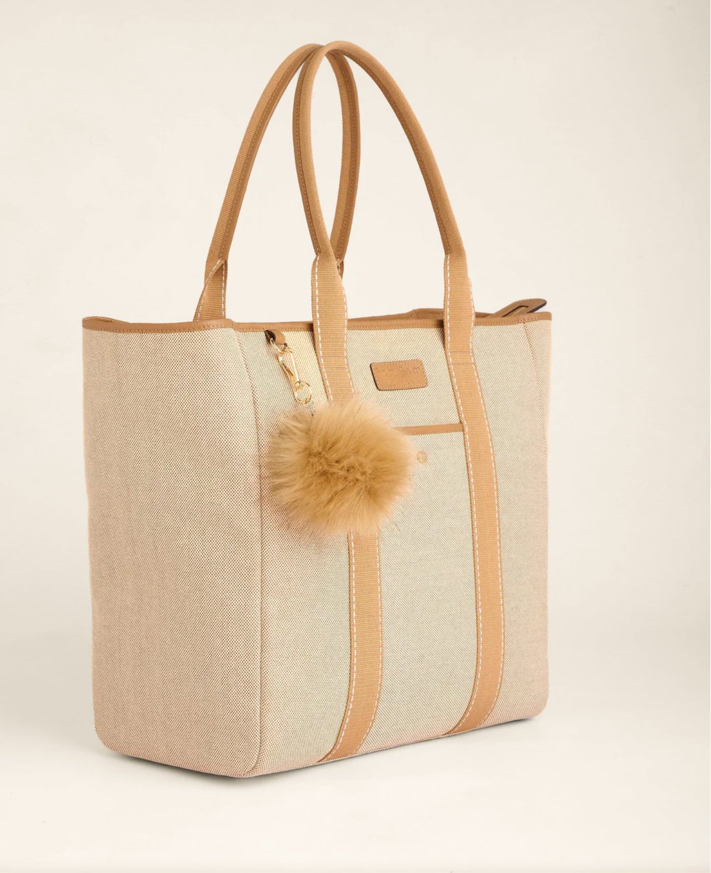 Pom Pom London - Lulworth Large Canvas Tote Bag