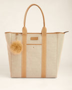 Pom Pom London - Lulworth Large Canvas Tote Bag
