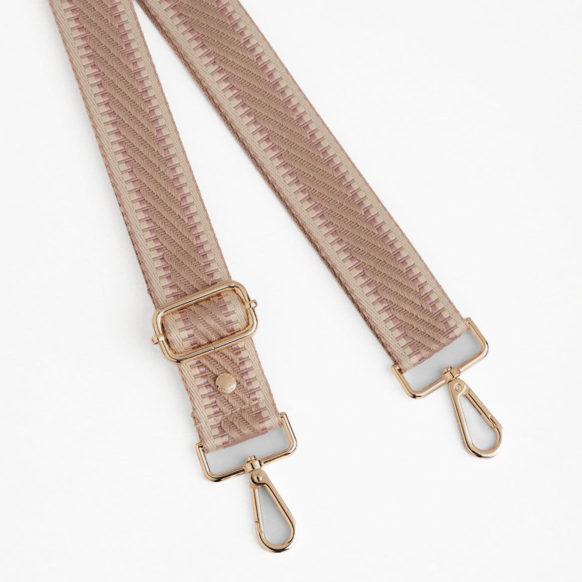 Brown Pom Pom Fabric Straps