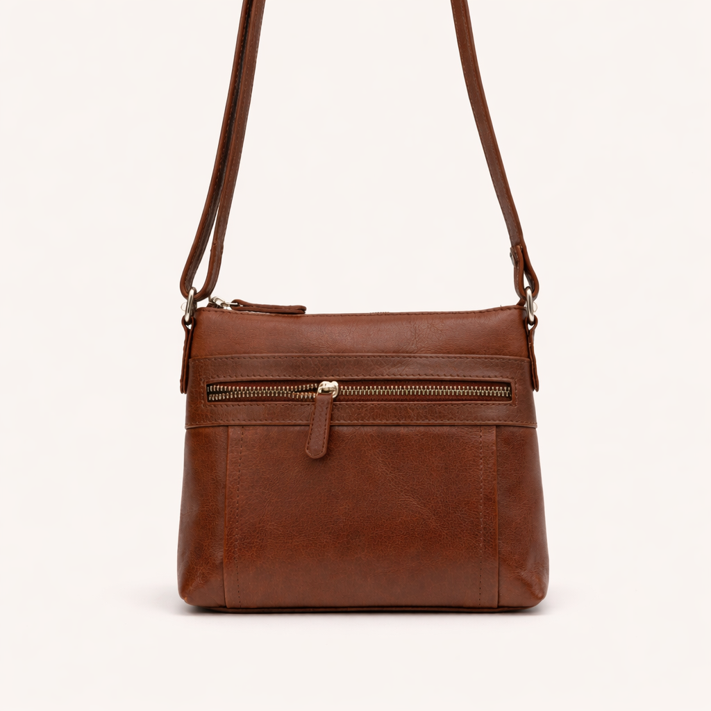 The Harbour Leather Crossbody Bag; Everyday Leather Essentials