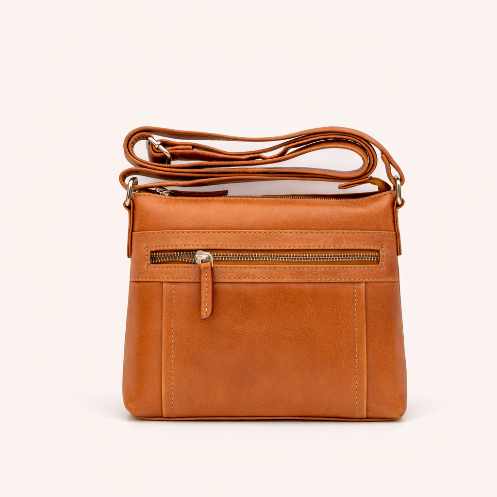 The Harbour Leather Crossbody Bag; Everyday Leather Essentials